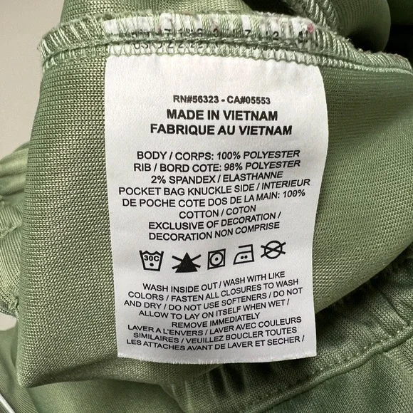 Nike Green Joggers Sweatpants Mens Large Pockets Fleece Gym Training Tech - Picture 7 of 9